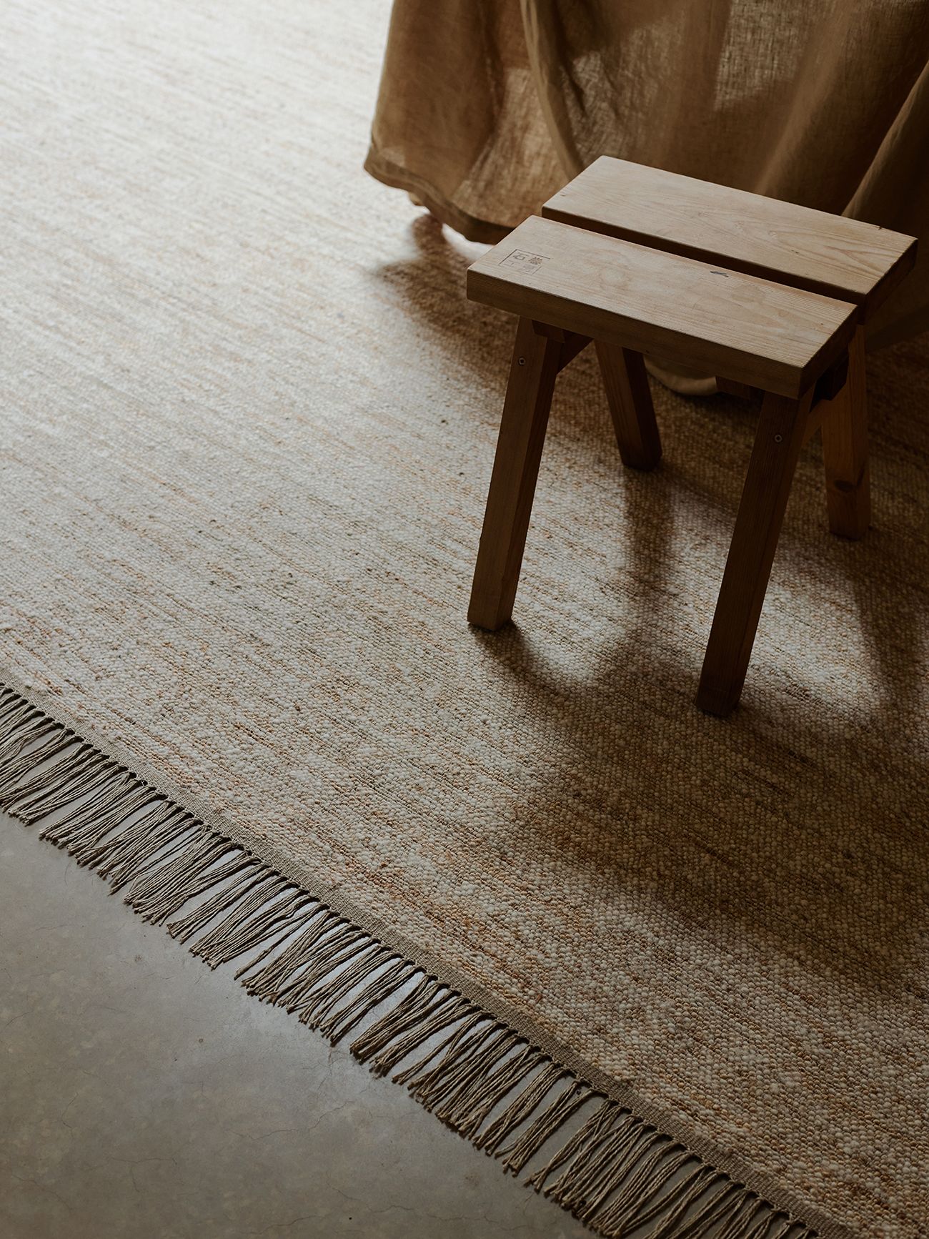 Rugs handcrafted from natural and sustainable fibers