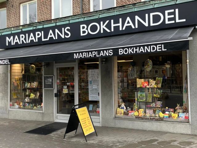 bild på mariplans bokhandel
