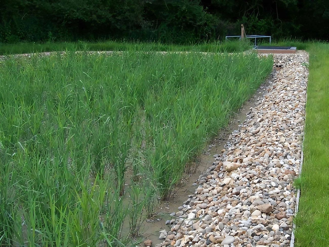 Brickendon Waste Water Treatment Works - Project carried out by Eco~tech Systems in Hertfordshire. Different view.