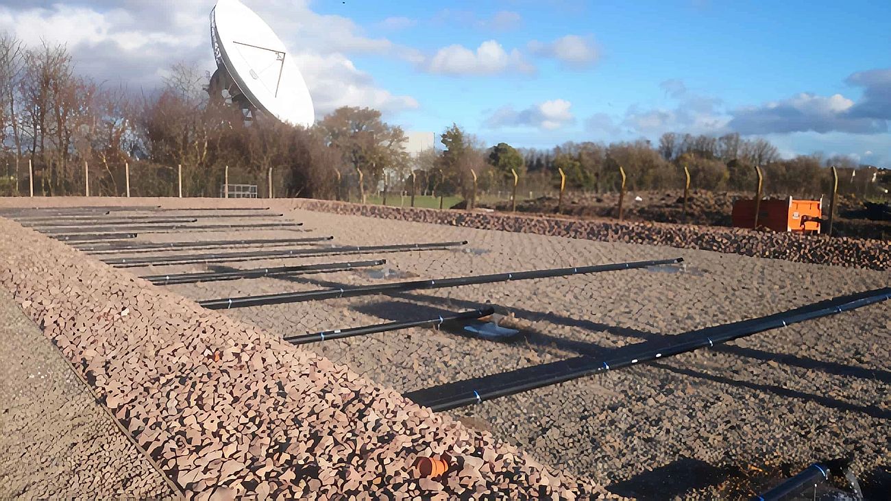 Kingstone & Madley Wastewater Treatment Works - Project carried out by Eco~tech Systems in Herefordshire. Progress of the work.