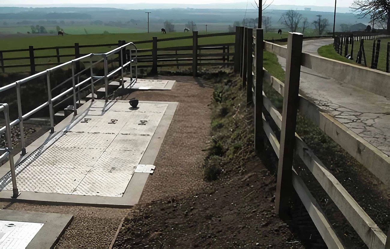 Mains of Balhall Wastewater Treatment Works - Project carried out by Eco~tech Systems in Angus. Final stage of work.