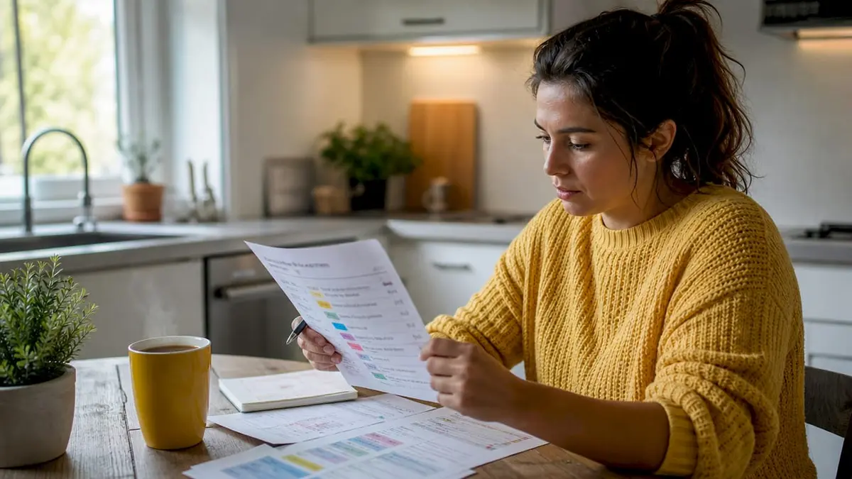 Hands holding family coverage eligibility checklist