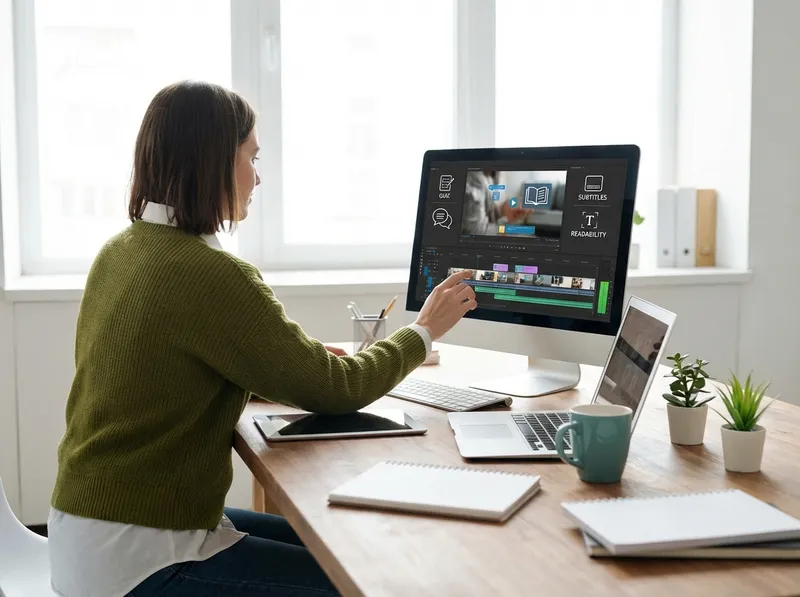 Content creation and interactive lessons: video, presentations, gamification, and inclusion