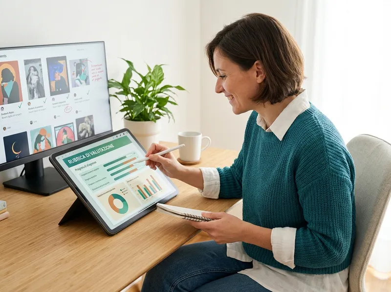 Valutazione e feedback data-driven: rubriche, analytics e verifiche digitali