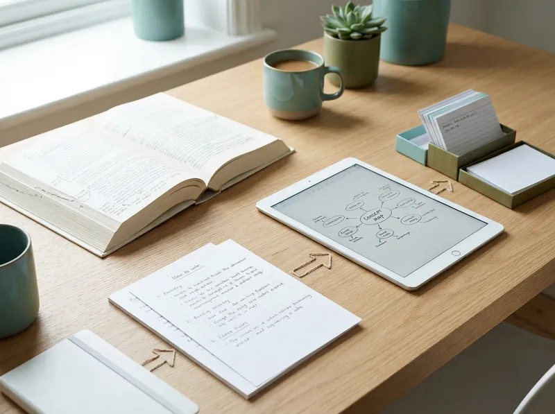 Tecniche di studio AI per capire e ricordare meglio (riassunti, mappe, flashcard)