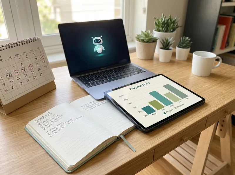 A simple way to start is: upload or paste a chapter, ask for a bullet-point summary, then have it generate 15 flashcards and a 10-question quiz. Finally, schedule two review sessions at 2 and 7 days. If you want to try it right away, you can