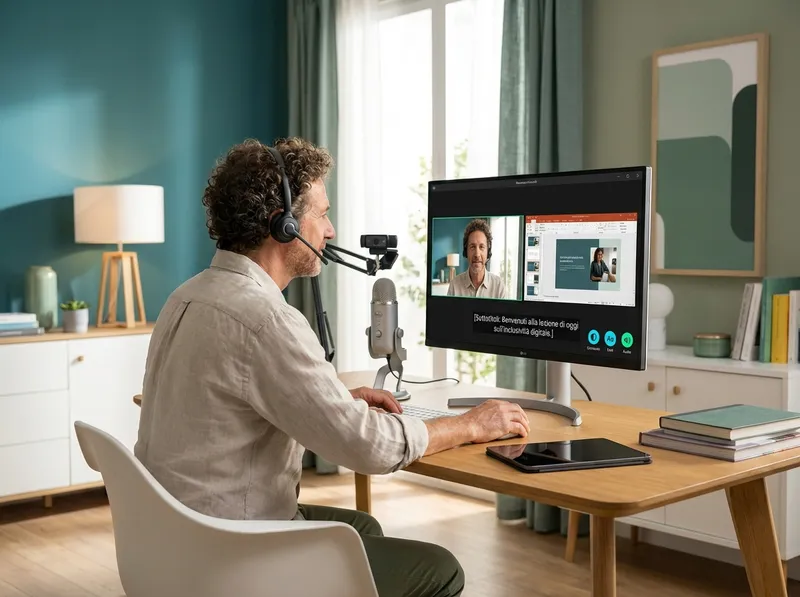 Content creation and accessibility: video lessons, multimedia resources, and UDL