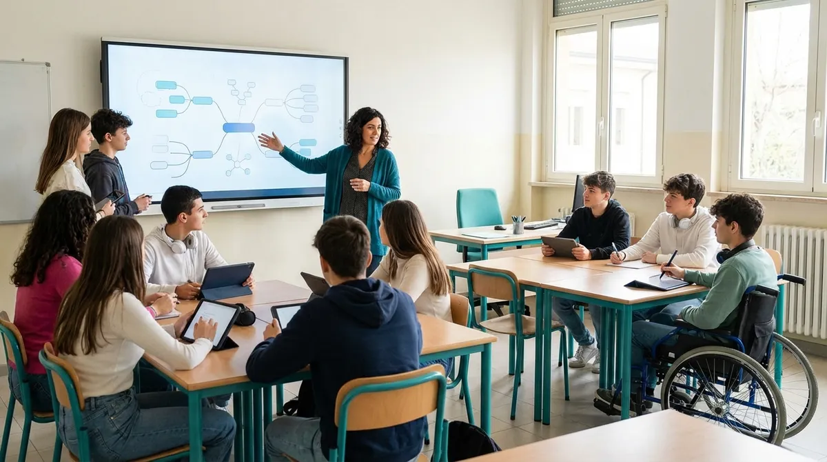 StudierAI for inclusive teaching: innovating lessons in upper secondary schools