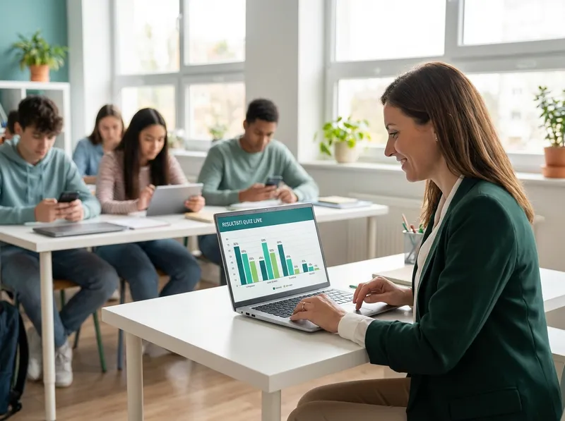 Real-time assessment and feedback: quizzes, polls, and digital rubrics