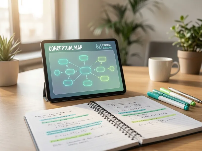 AI study techniques to understand better: explanations, examples, and concept maps