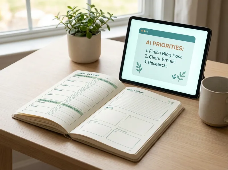 Planning and productivity: creating a smart study plan with AI