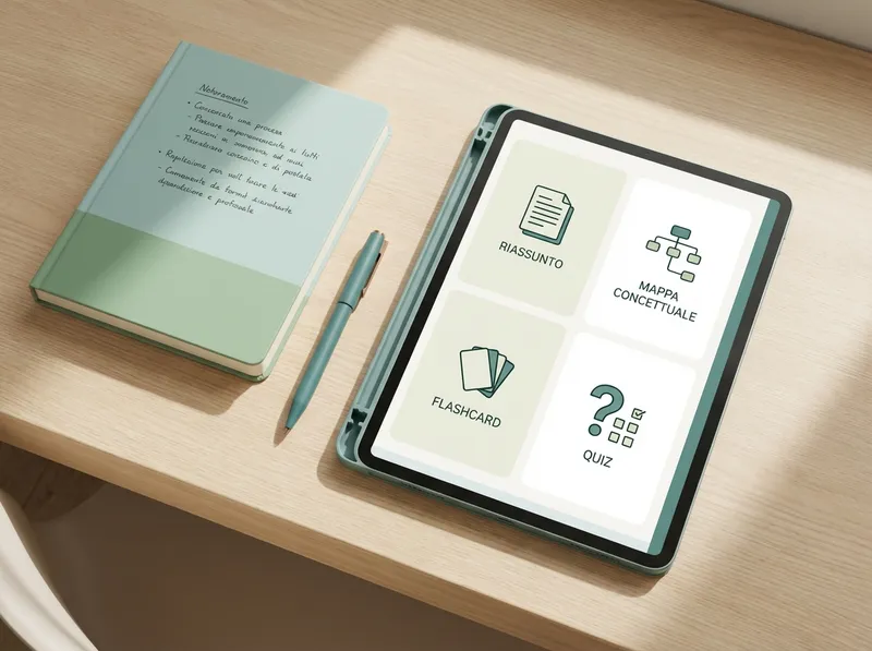 AI study techniques to understand and memorize better (summaries, maps, flashcards, quizzes)