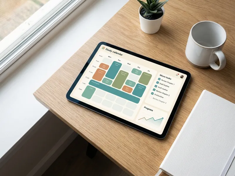 Planning and productivity: creating a smart and sustainable study plan