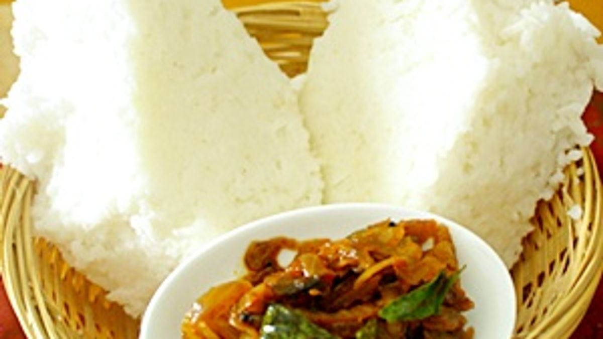 Milk rice from Sri Lanka