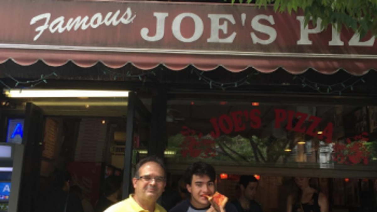 Famous Joe's Pizza in New York City