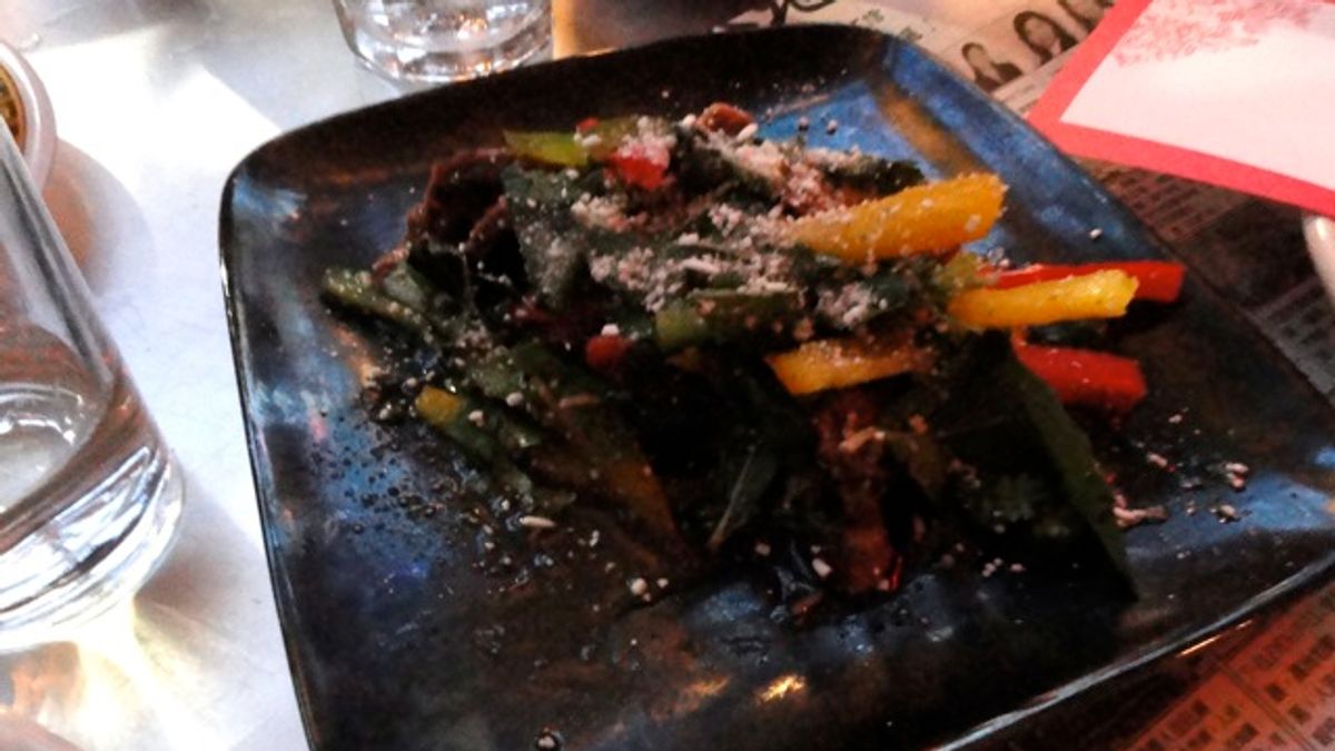 Tiger's Tears, an M+C signature dish