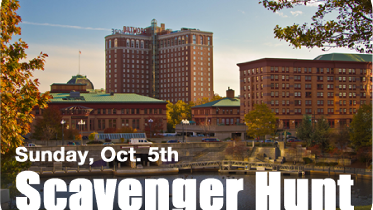 Sunday, October 5th: Scavenger Hunt