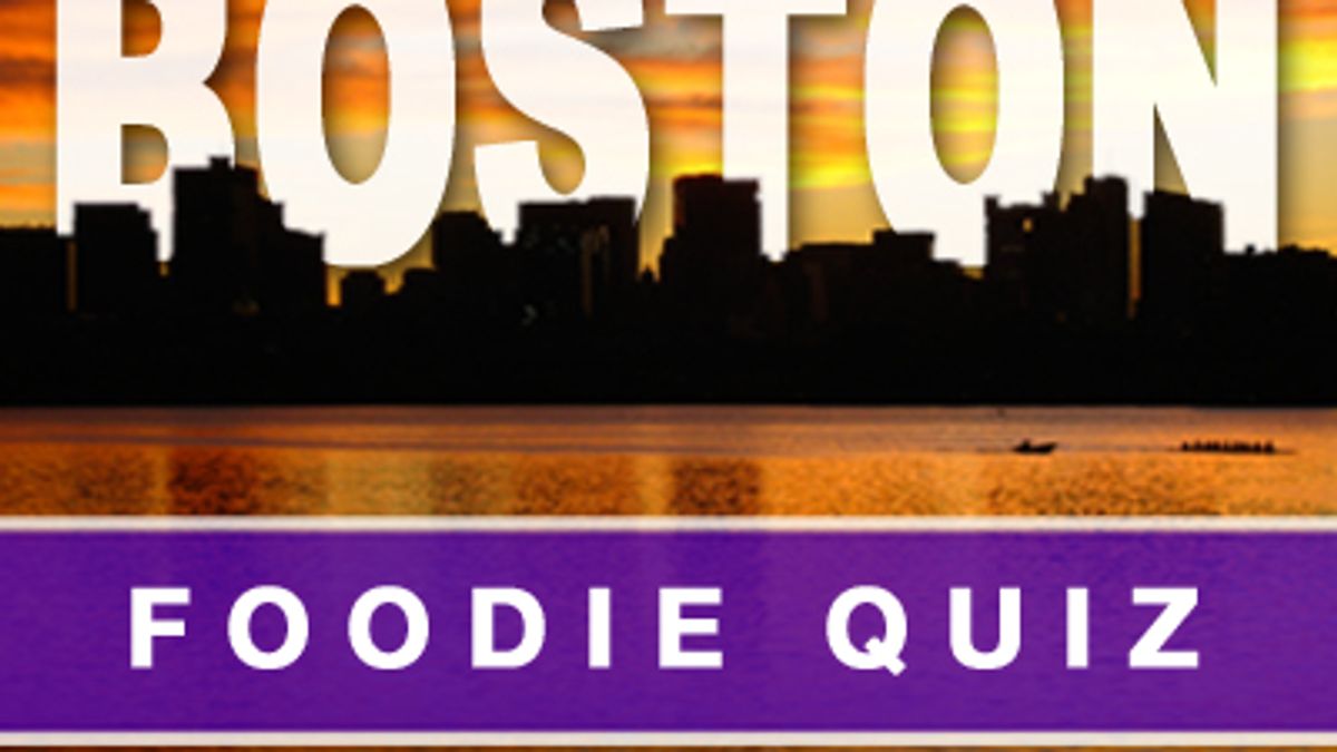 Boston Foodie Quiz Cover