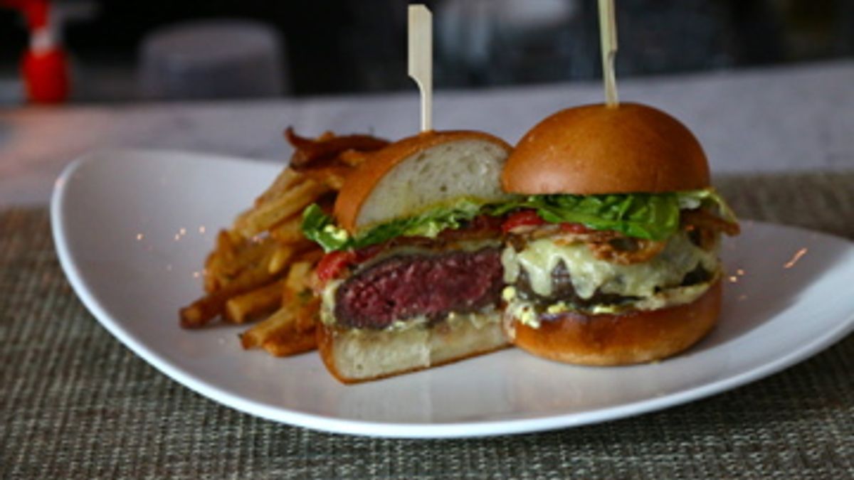 Liquid Art House Burger