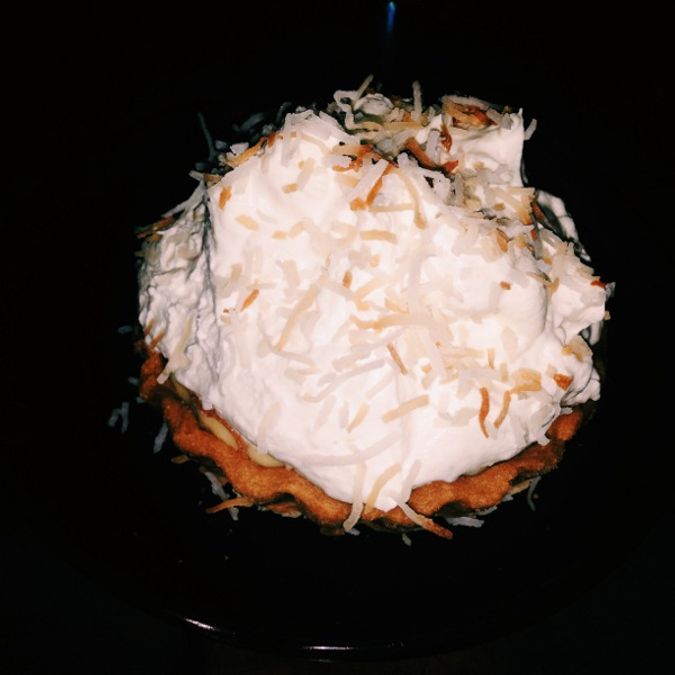 Coconut Cream Pie at Myers + Chang