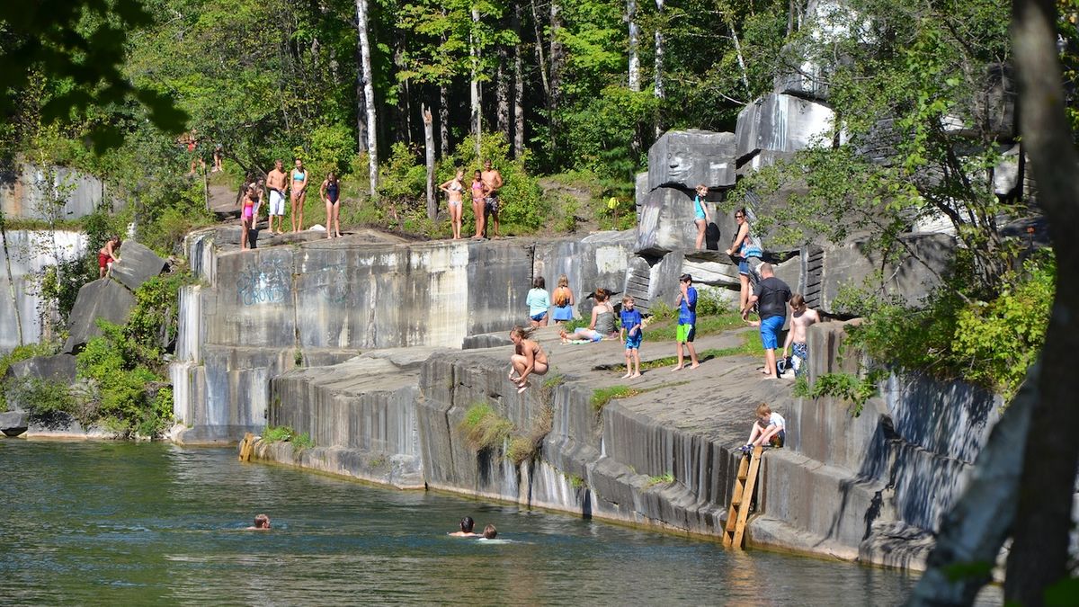 The Norcross Quarry in Dorset is the oldest marble quarry in the U.S.