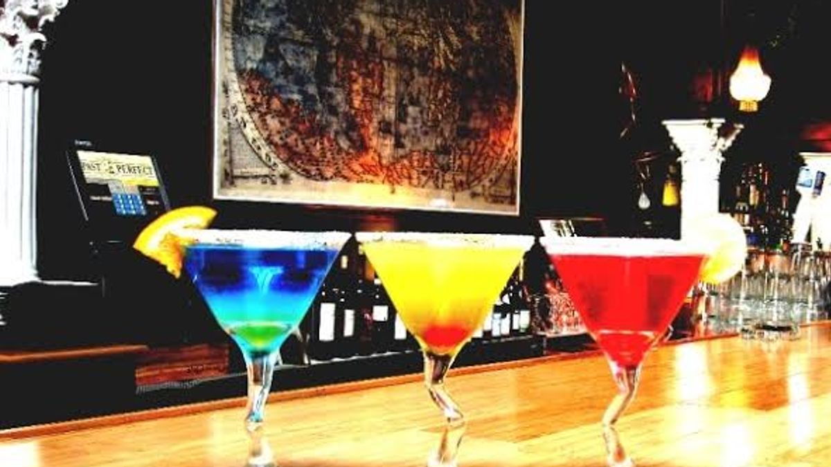 Enjoy a cocktail