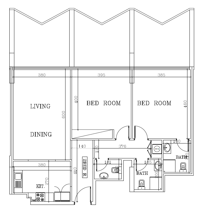 2 Bedroom Apartment