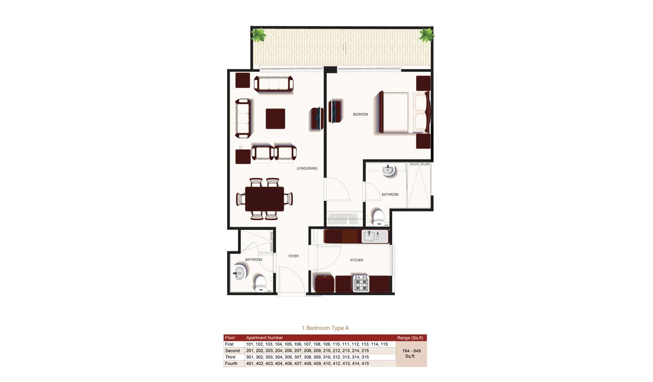 1bd-type-A-849 to 1bd-type-P-846