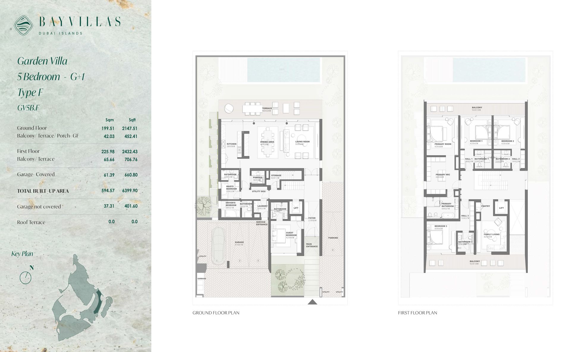 5 BR ( Garden Villas )