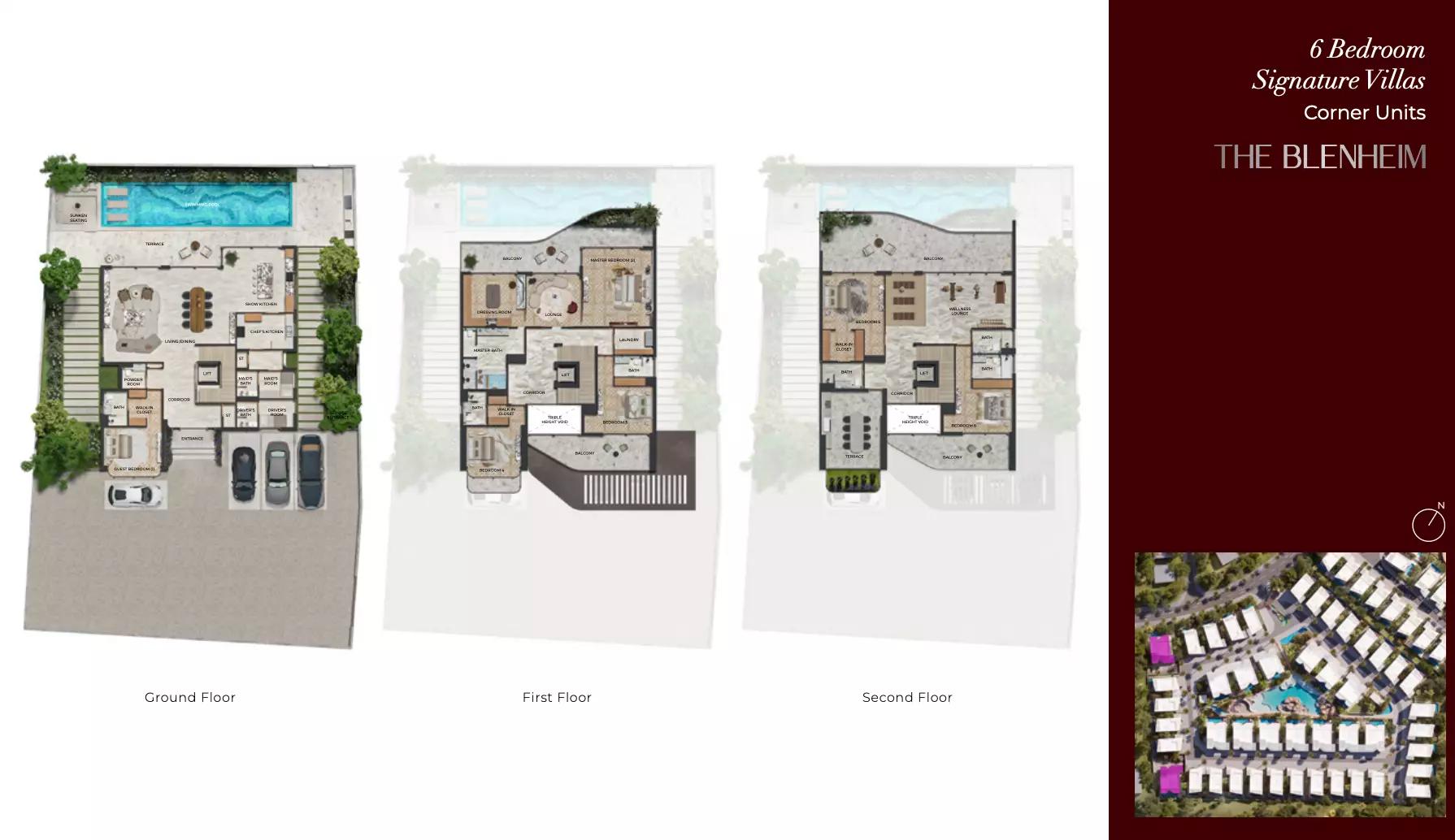 The blenheim (Corner Units)