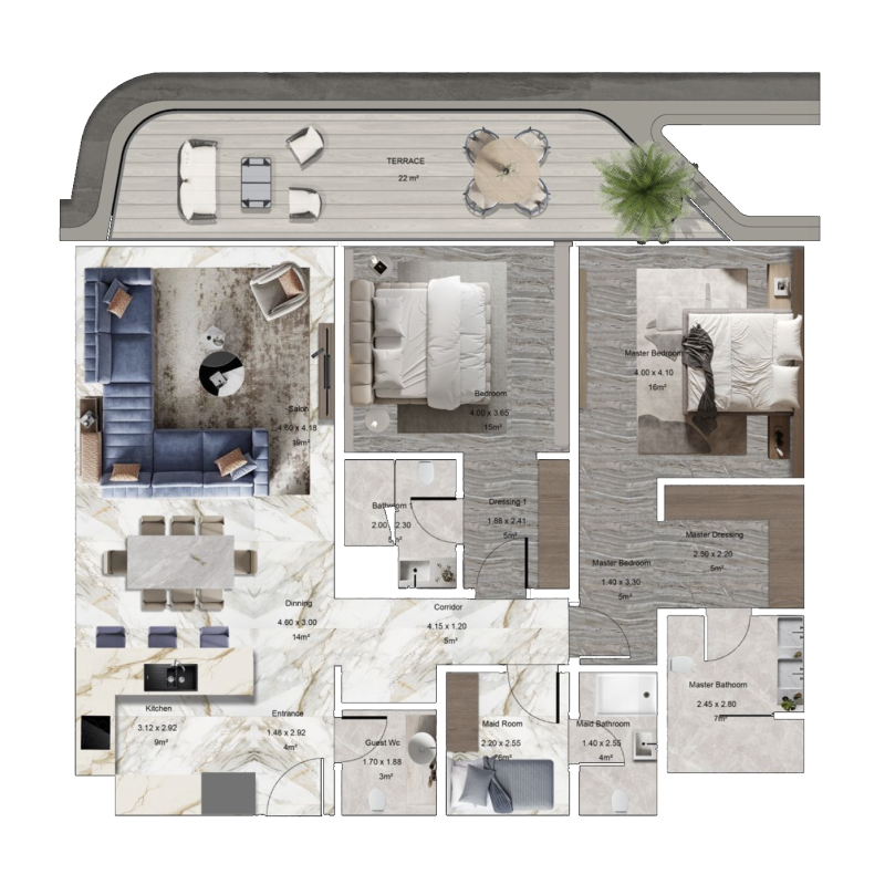 Jacob and Co Beachfront Living - Image 8