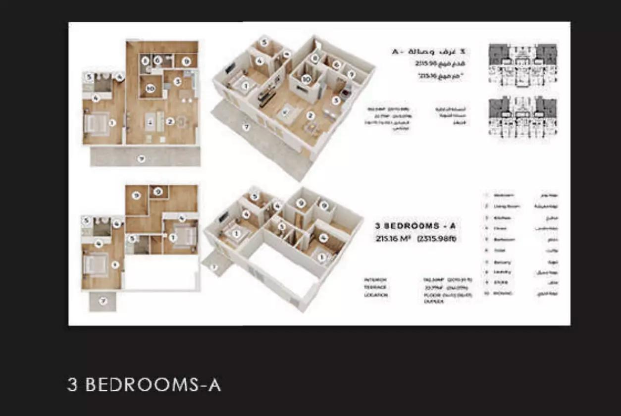 3 Bedroom A