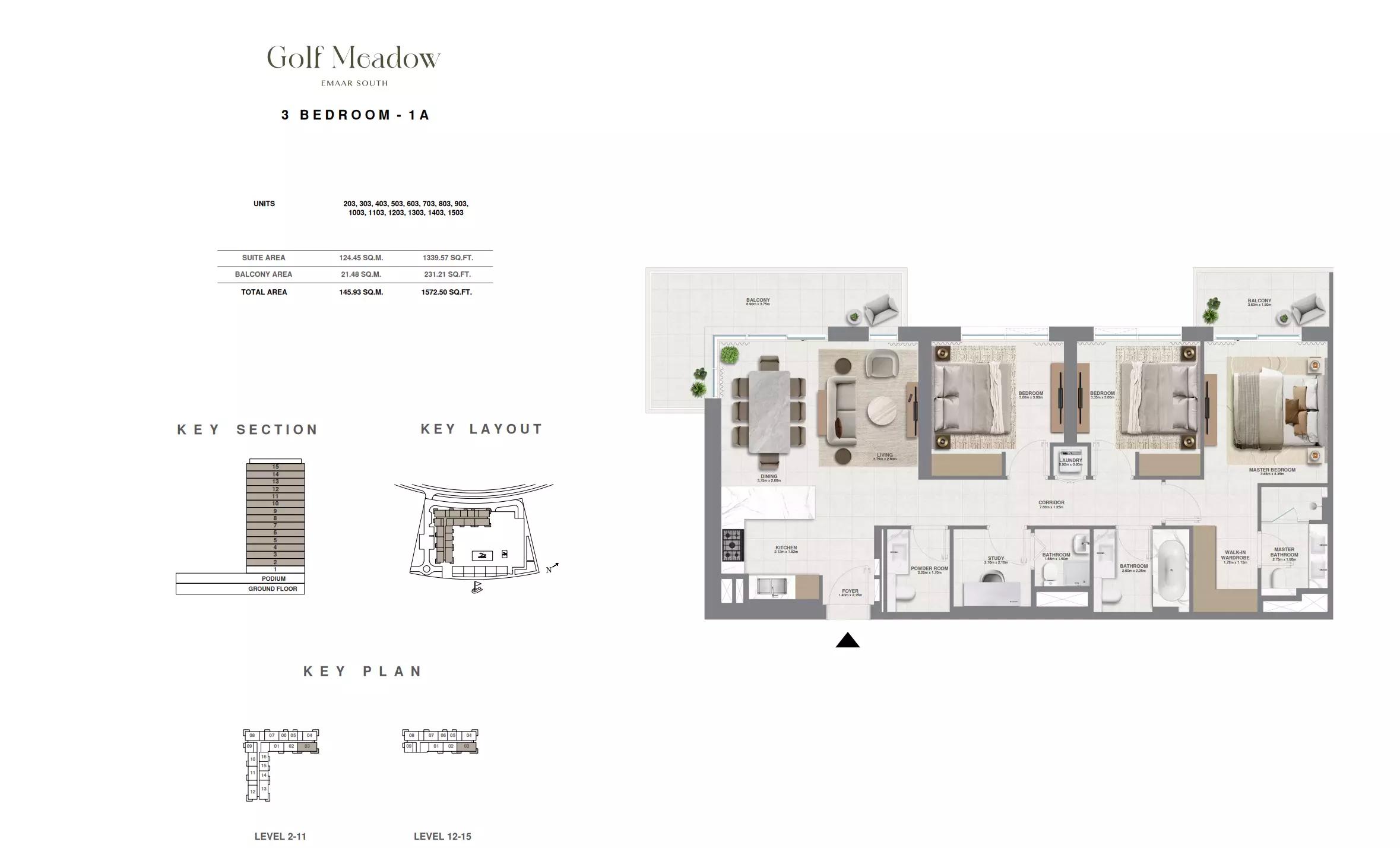 Type 1A (Unit 203 ,1503)