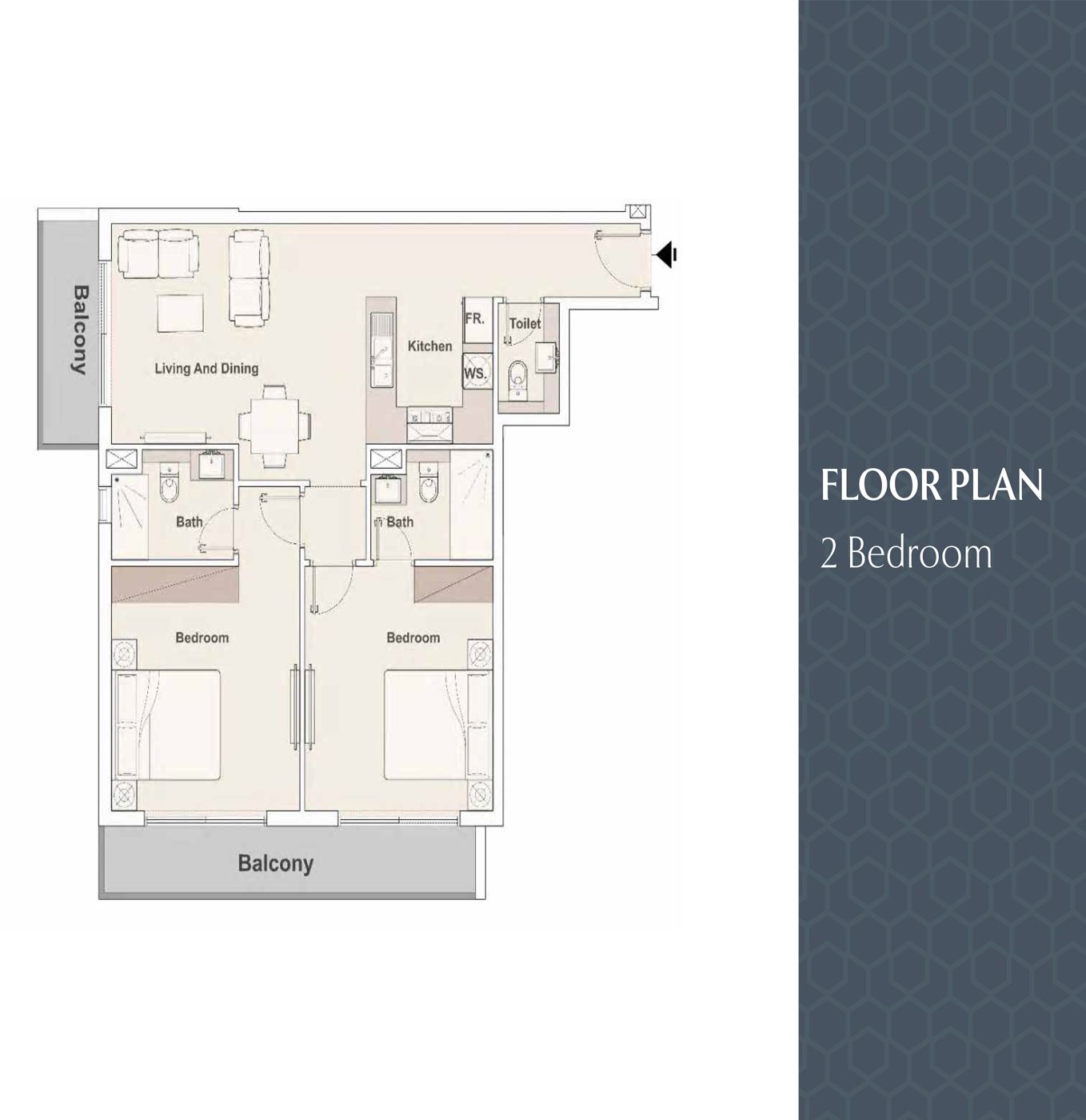 2 Bedroom