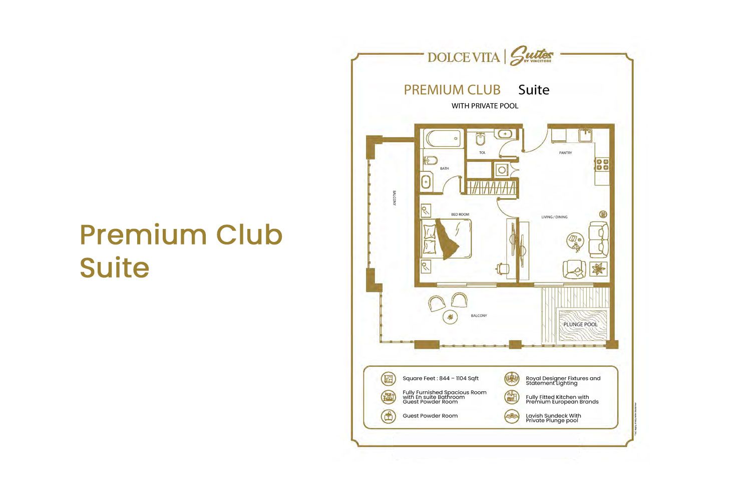 1 BR Premium Suite