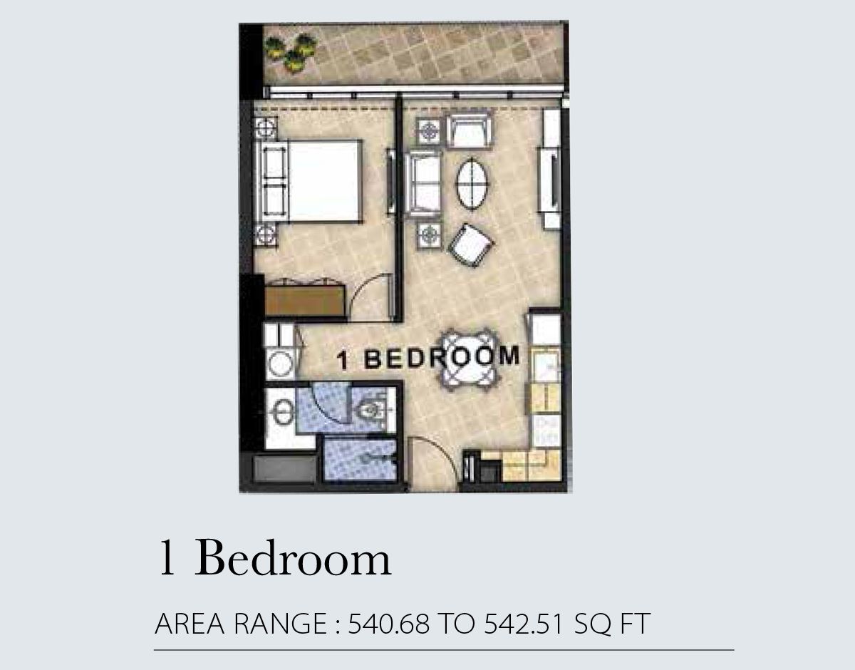 1bd-540.68-542.51sqft to 1bd-552.09-555.96 sqft