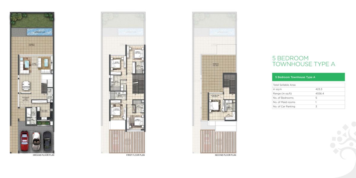 5 Bedroom Townhouses Type-A