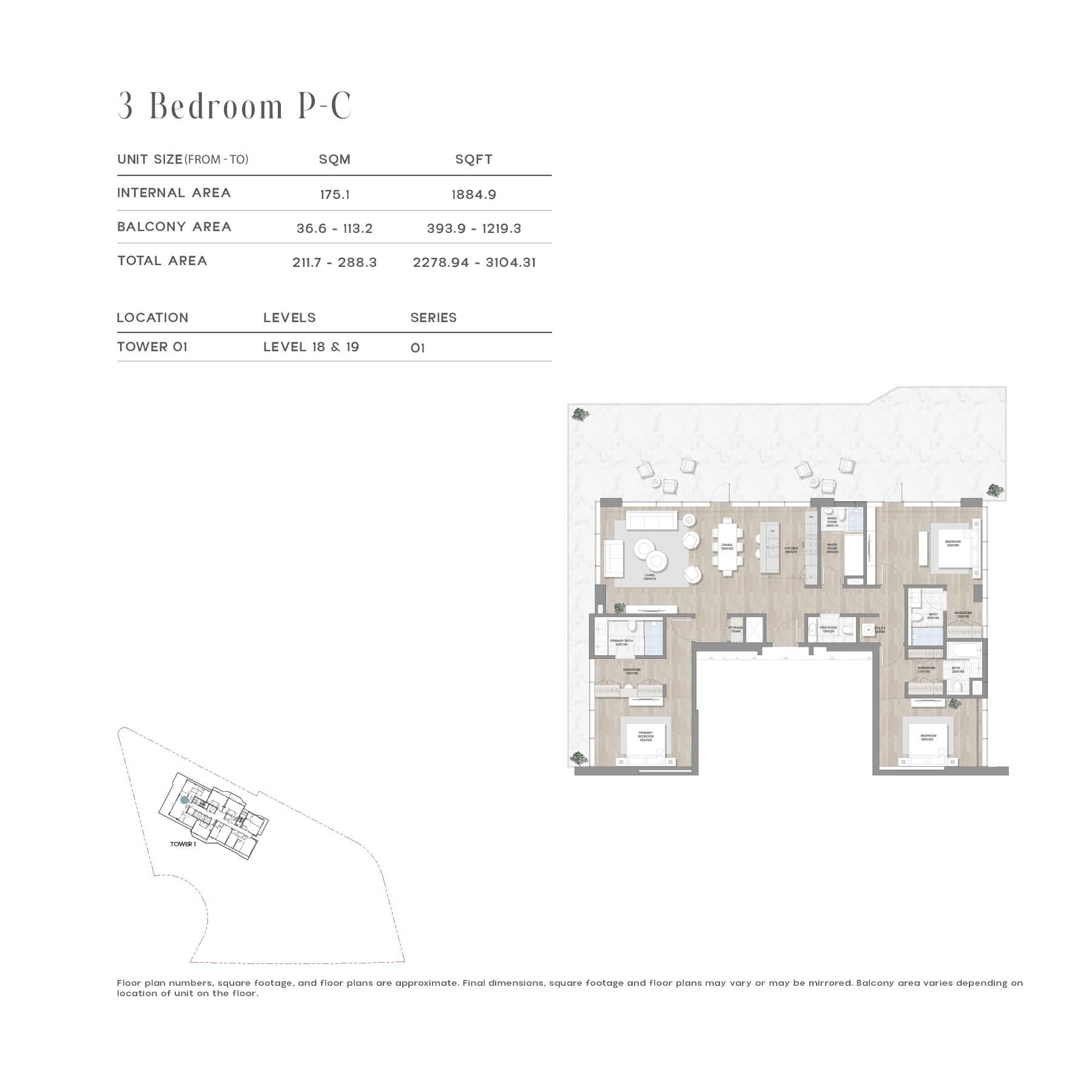 TYPE P-C (LEVELS 18 & 19)