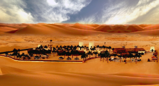 Desert Village Image