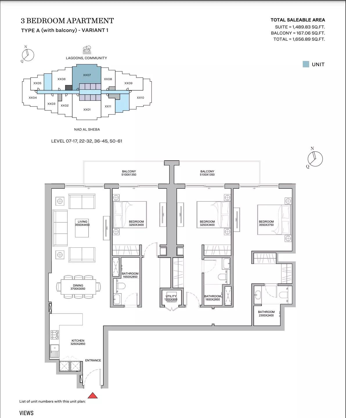 Type A With Balcony Variant 1