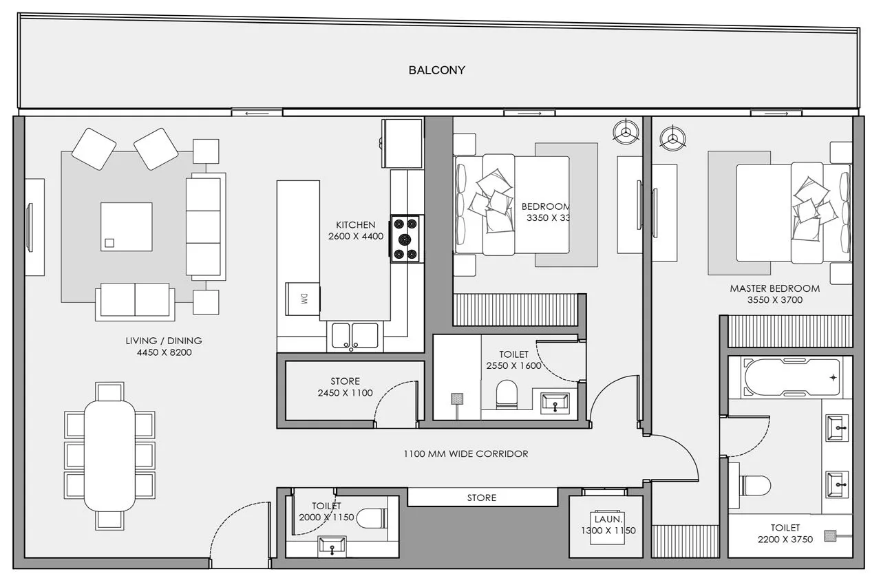  2BR-SUITE C