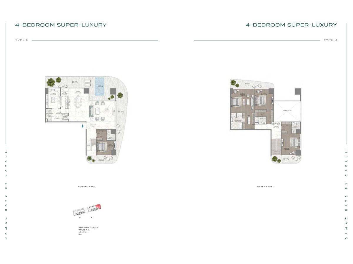 Type A, Level 44 to Type D, Level 46