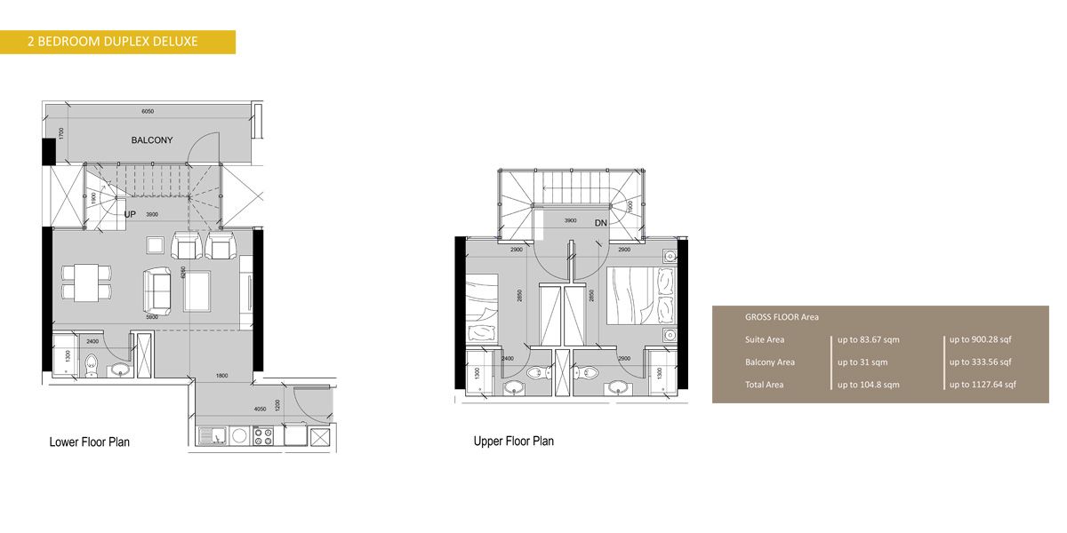 2 Bedroom Duplex Delux