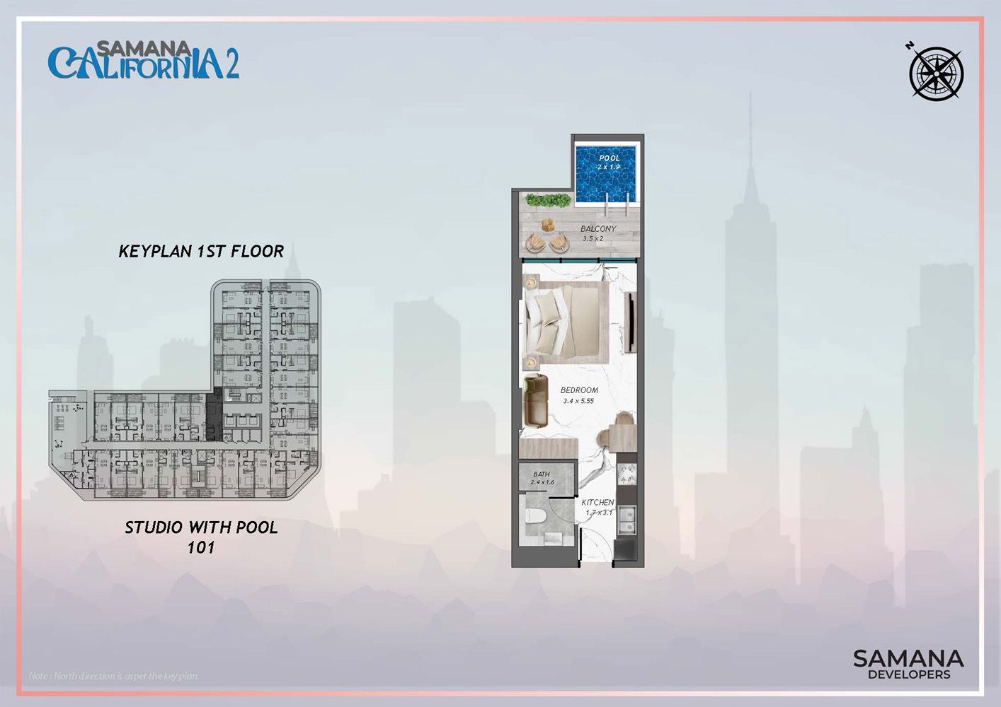 Studio, 101 to Studio, 816