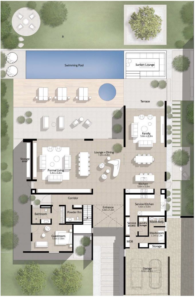 Villa-B2-6BR-FF-8286 to Villa-B2-6BR-GF-8286