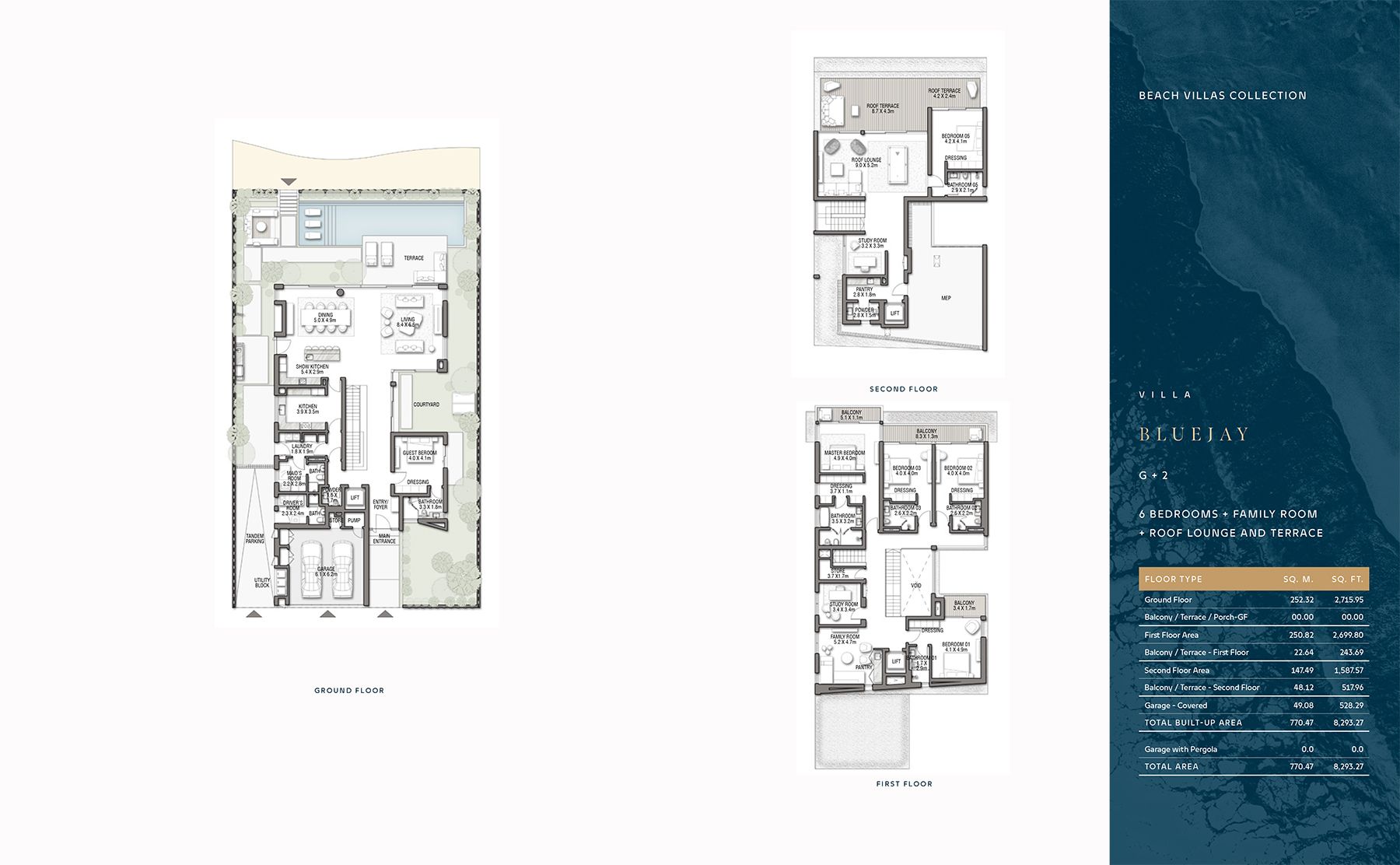 G + 2 (With Family Room + Roof Lounge & Terrace)