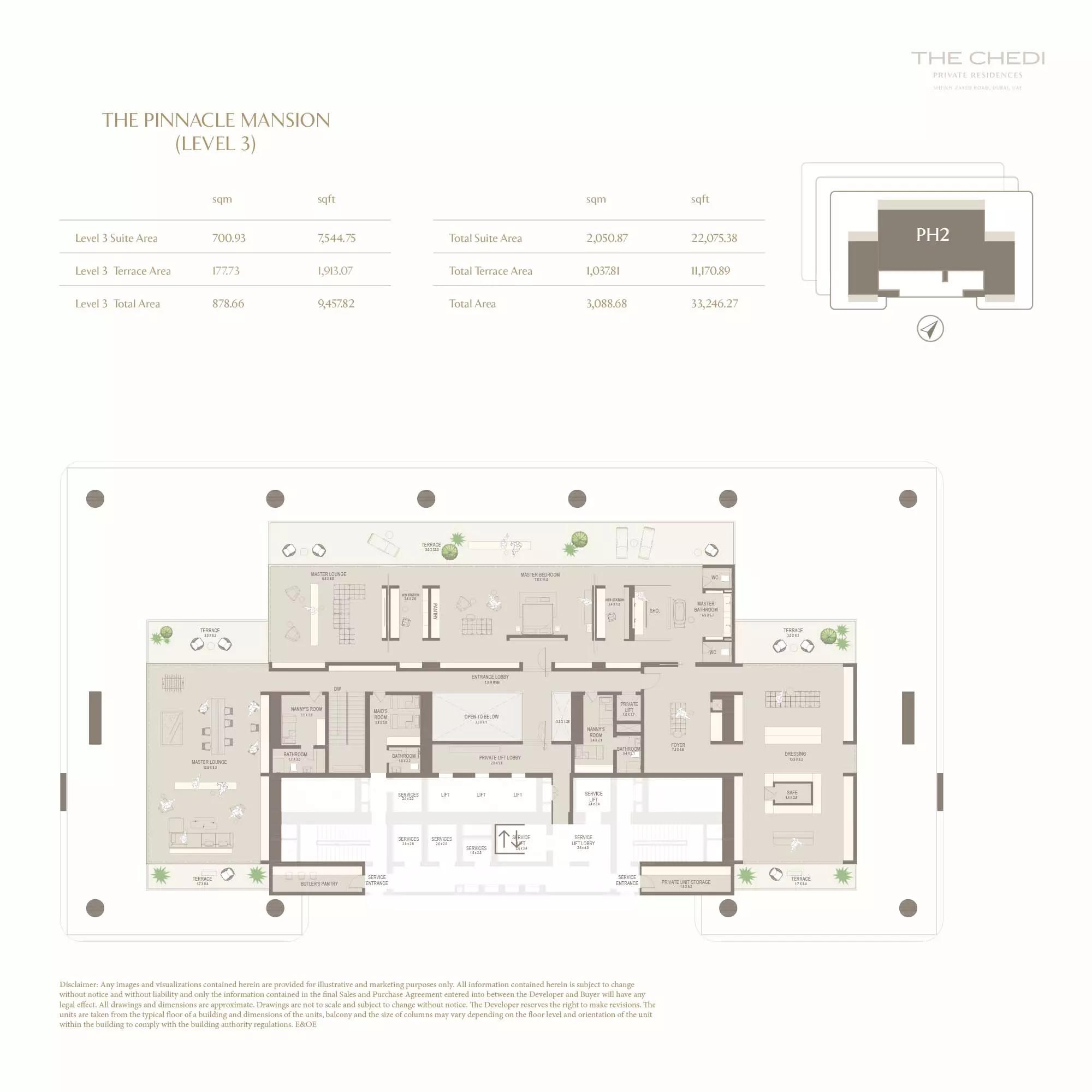 Type 1 Triplex Penthouse