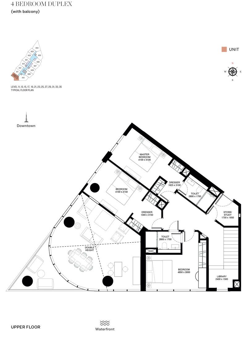 Duplex (With Balcony)