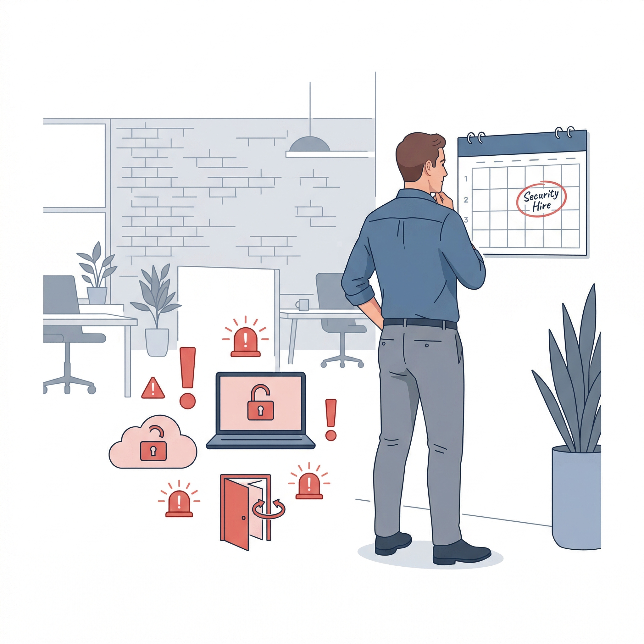 You Don't Need a Security Engineer Yet. You Need Actual Security.
