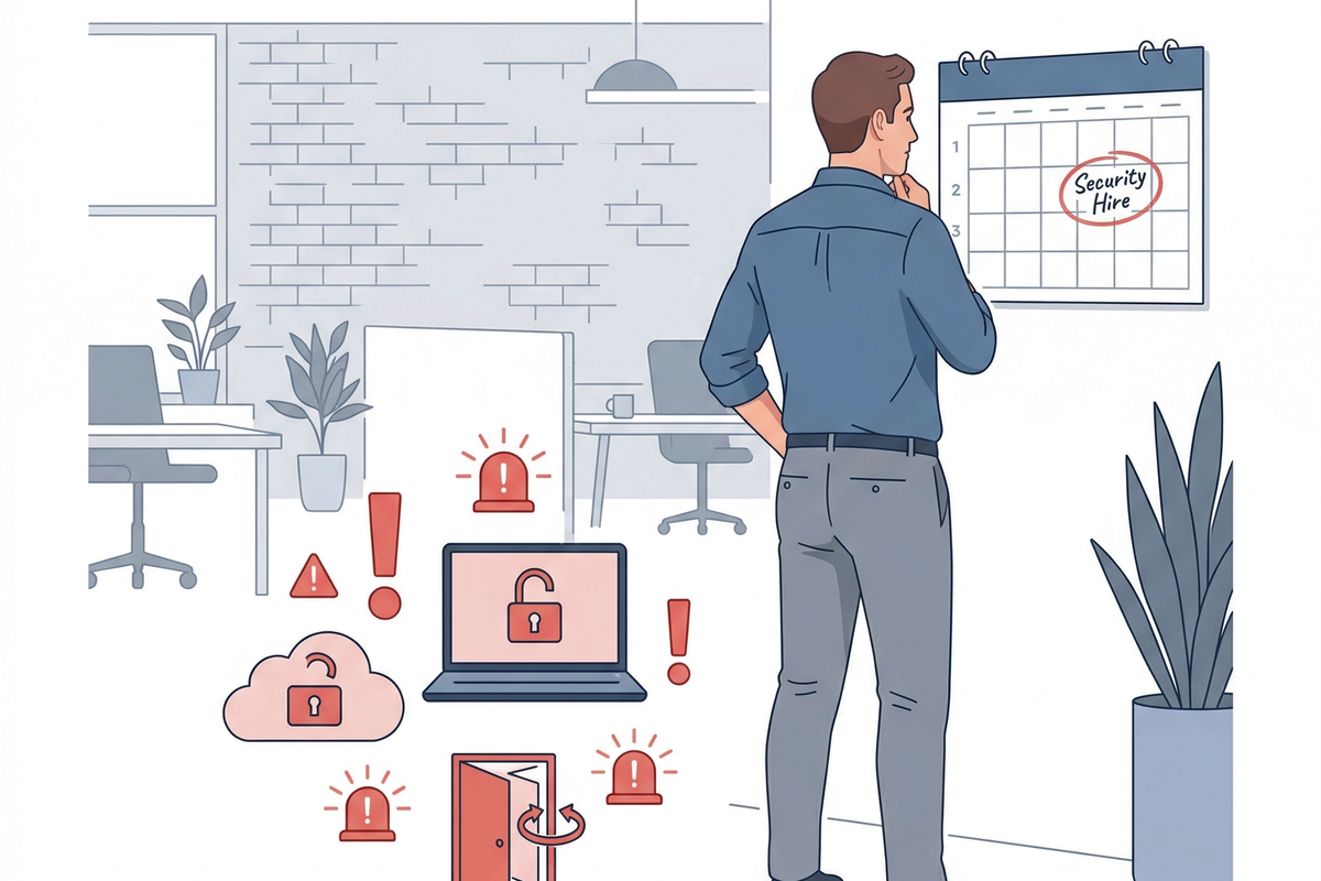 You Don't Need a Security Engineer Yet. You Need Actual Security.